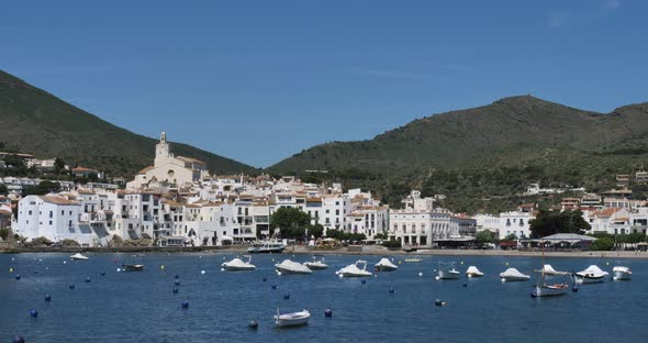 Cadaques, traditional spanish fishing village in Catalonia; Spain