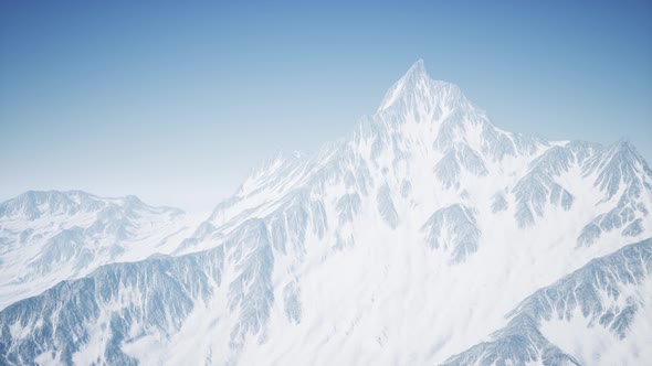 Alps Mountains From the Air