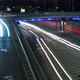 The Movement Of Cars On The Road Of A Big Night City, Time Lapse, Night - VideoHive Item for Sale