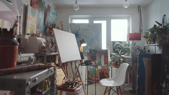 Interior of Creative Art Studio