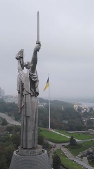 Motherland Monument in Kyiv Ukraine