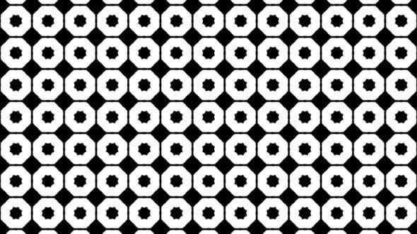 Abstract white black geometric seamless pattern background