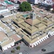 Santiago Central Market Chile (aerial view, drone footage) - VideoHive Item for Sale