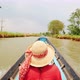 Young Tourist Woman Taking Pictures on Photo Camera on River Boat Tour. Wild Tourism Adventure - VideoHive Item for Sale