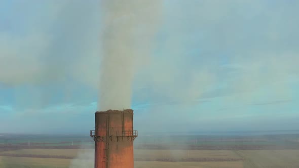 Polluting Factory at Dawn, Time-lapse