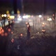 Video Recording of Smoldering Aroma Sticks in Dark Interior of Buddhist Temple - VideoHive Item for Sale