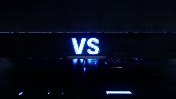 Versus, Blue Electronic Background alt
