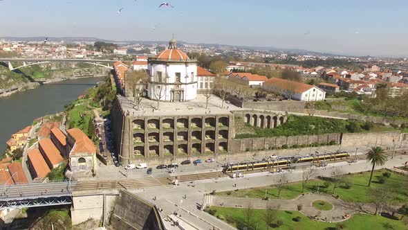 Mosteiro Serra do Pilar. Vila Nova de Gaia, Portugal