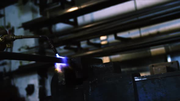 Welder using welding torch