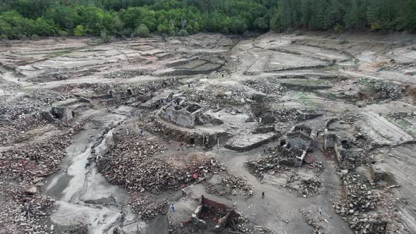 Destroyed City by Water