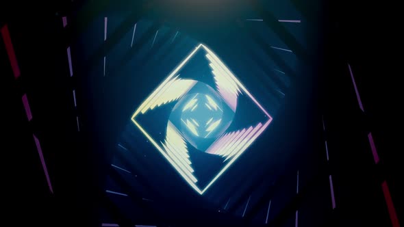 Flying Tunnel Geo Light Retro 05 HD alt