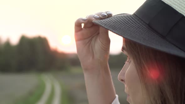 Woman With Hat