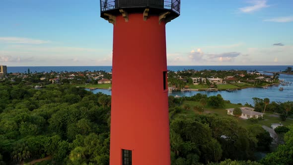 An elevating video of the Jupiter Lighthouse