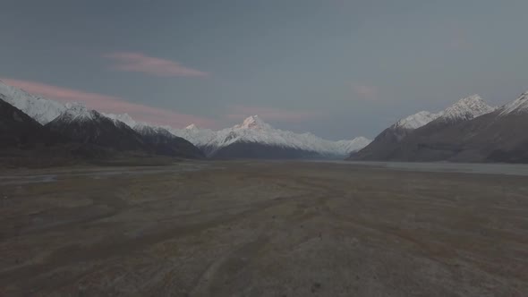 Evening near Mt Cook