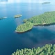 Aerial View of the Lake and Forest in South Finland - VideoHive Item for Sale