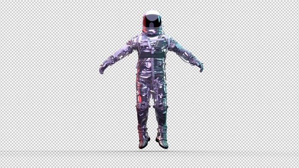 Astronaut Jumping