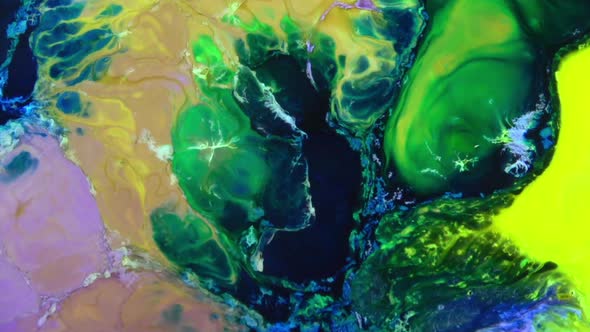 Psychedelic Galactic Paint Texture Background 5 alt