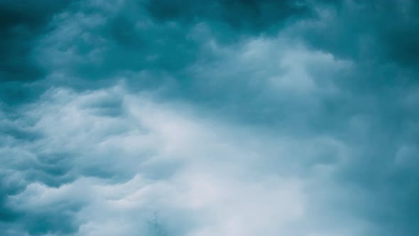 Dark Storm Cloudy Rainy Sky With Rain Heavy Clouds alt