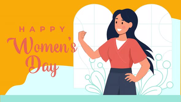 Women Day Animation Scene 03