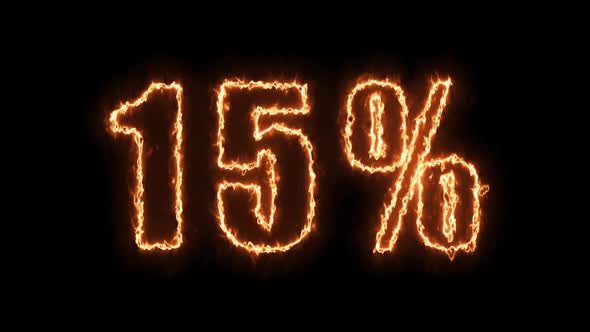 15% sale animated banner.