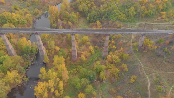 Old Bridge Over The River