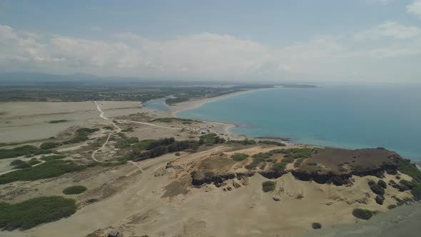 Sea Landscape with Beach