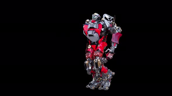 39 Robot Dancing 4K