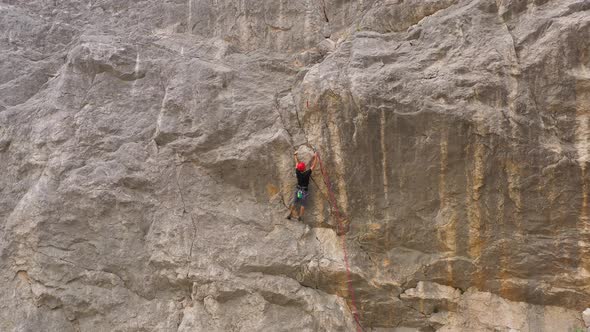 Man Climber Climbing