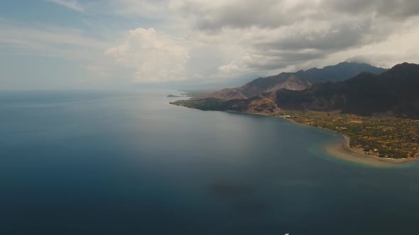 Coast of the Sea in Bali.