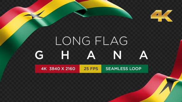 Long Flag Ghana