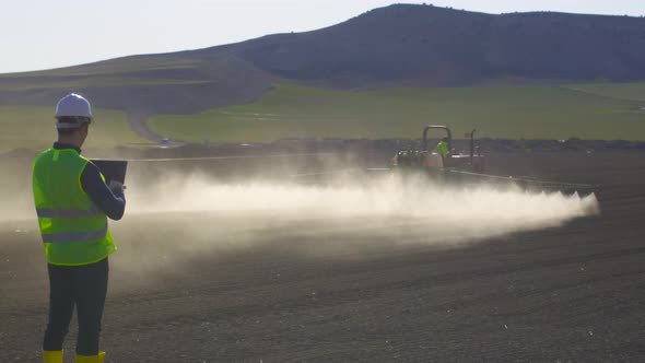 Tractor agrochemical and engineer.