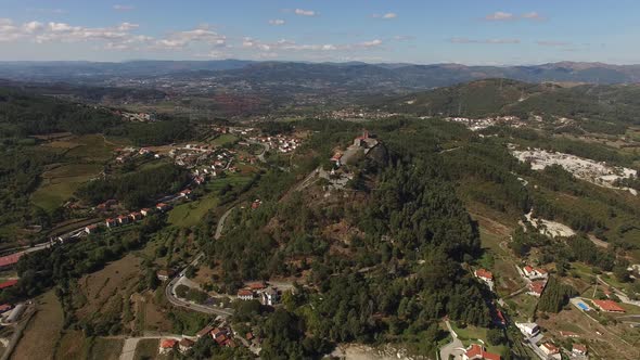 Castle and City of Povoa de Lanhoso, Portugal