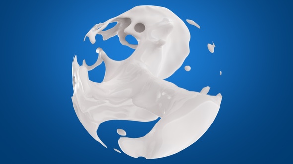 Milk Sphere Splash