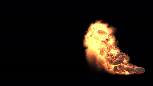 Explosion Fire 4K alt