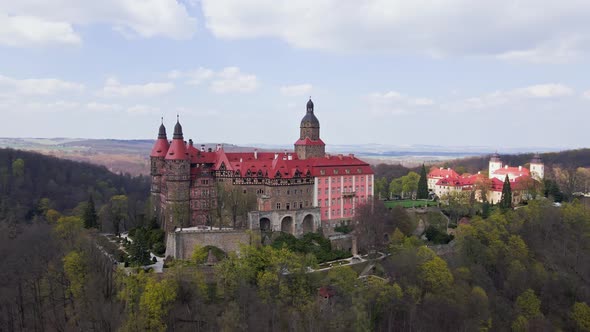 Ksiaz Castle in Poland Lower Silesia