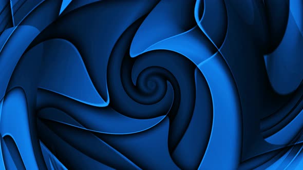 Blue Color Twirl Background Animation