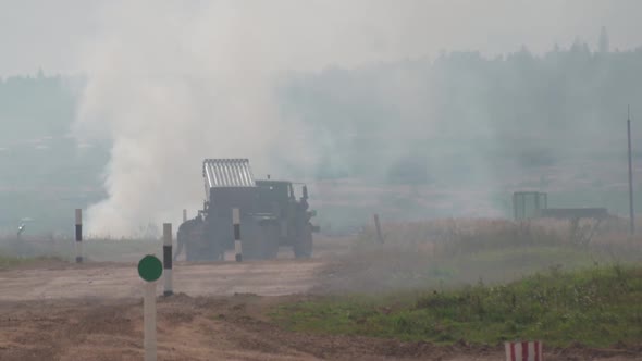 Automobile Multiple Launch Rocket System Grad