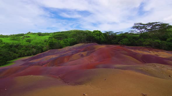 Seven Coloured Earths Chamarel Mauritius