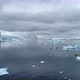 WS POV Kayakers near glacier and ice floe on water / Antarctic Peninsula, Antarctica - VideoHive Item for Sale