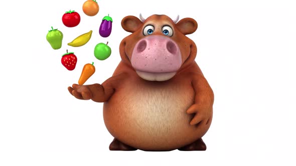 Fun cow - 3D Animation