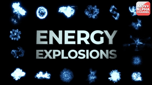 Energy Explosions FX Pack | Motion Graphics alt