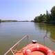 High Speed Boat Navigating in the Sfantu Gheorghe arm of Danube River, Romania - VideoHive Item for Sale