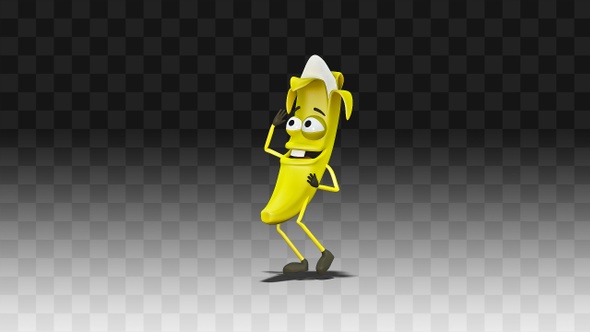 Banana funny dancing hip hop