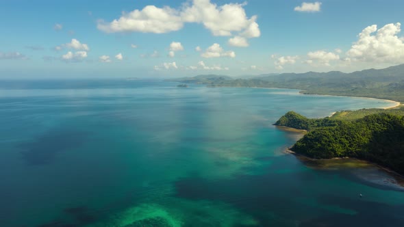 Hyperlapse Seascape with Tropical Islands El Nido Palawan Philippines