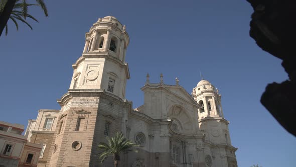 The top of the Cadiz Cathedral