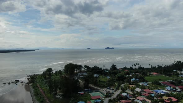 The Beaches at the most southern part of Borneo Island