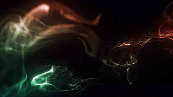 Abstract Particles  Loop Background