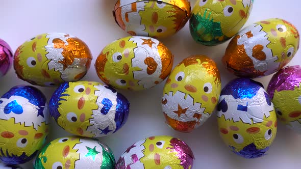 Decorated Chocolate Eggs