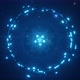 Blue glow in the dark, space. 3D Rendering - VideoHive Item for Sale