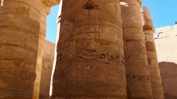 Egyptian Karnak Temple,  Luxor